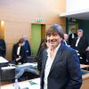Michel Neyret au tribunal de Lyon, le 16 décembre 2014, pour un procès. Michel Neyret poursuit l'acteur François Cluzet en diffamation pour ses déclaration au journal Le Progrès de Lyon
