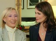 Martina Navratilova mariée: L'ex-star du tennis a épousé sa belle Julia Lemigova