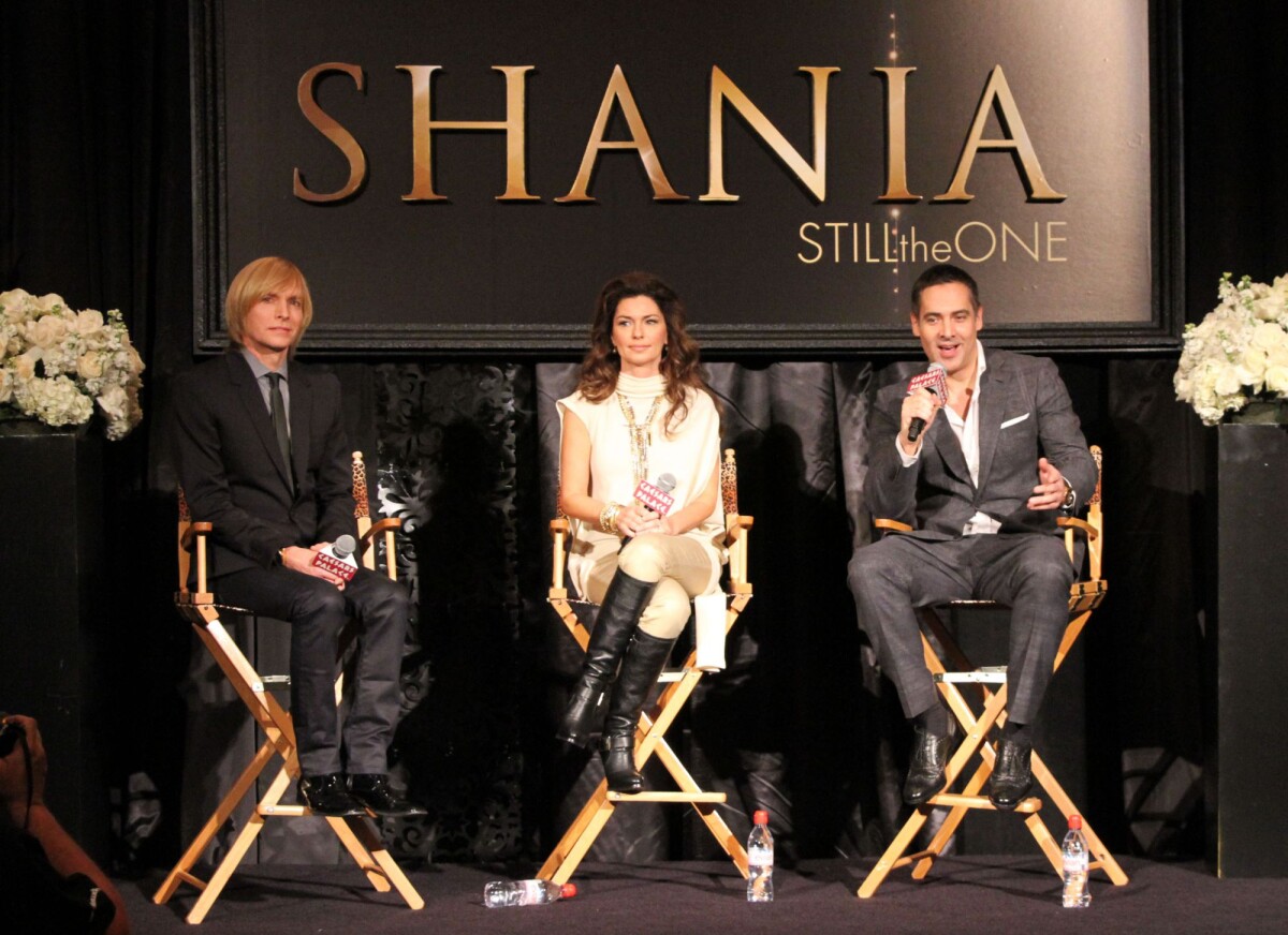 Photo : Shania Twain donne une conférence de presse pour le promotion