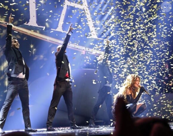 Shania Twain en concert à Las Vegas, le 12 décembre 2014