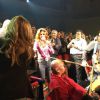 Shania Twain au milieu de ses fans, le 11 décembre 2014