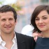 Guillaume Canet et Marion Cotillard - Photocall du film "Blood Ties" au 66e Festival du Film de Cannes le 20 mai 2013