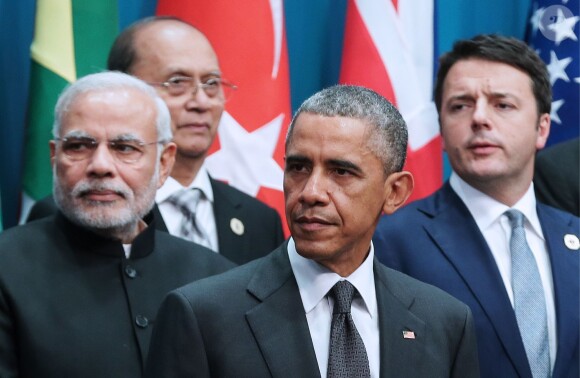 Le Président des Etats-Unis Barack Obama à Brisbane en Australie, le 15 novembre 2014.