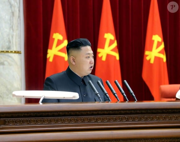 Kim Jong-un à Pyongyang, le 31 mars 2013.