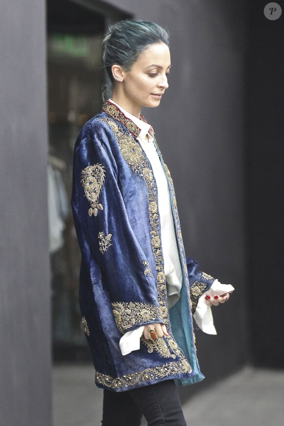 Nicole Richie est allée faire du shopping à Malibu le 19 décembre 2014