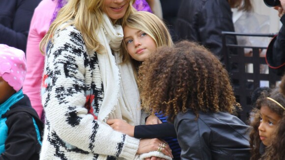 Heidi Klum : Pause enfantine avec ses bambins