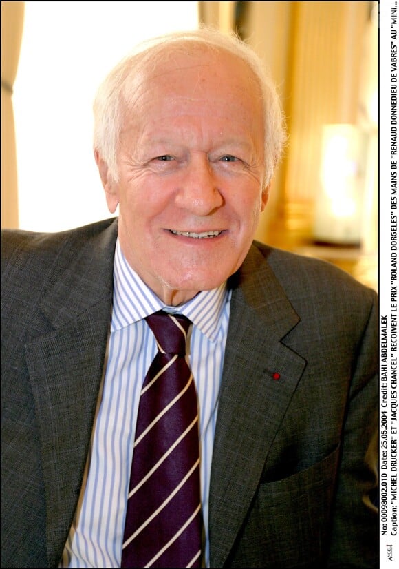 Jacques Chancel à Paris en mai 2004.