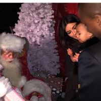 Kim Kardashian : Sa fille North, très gâtée, a rencontré le Père Noël...