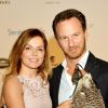 Geri Halliwell et son fiancé Cristian Horner à Abu Dhabi le 20 novembre 2014.