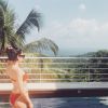 Jessie J, un Noël 2014 sous les tropiques, sur Instagram le 25 décembre 2014