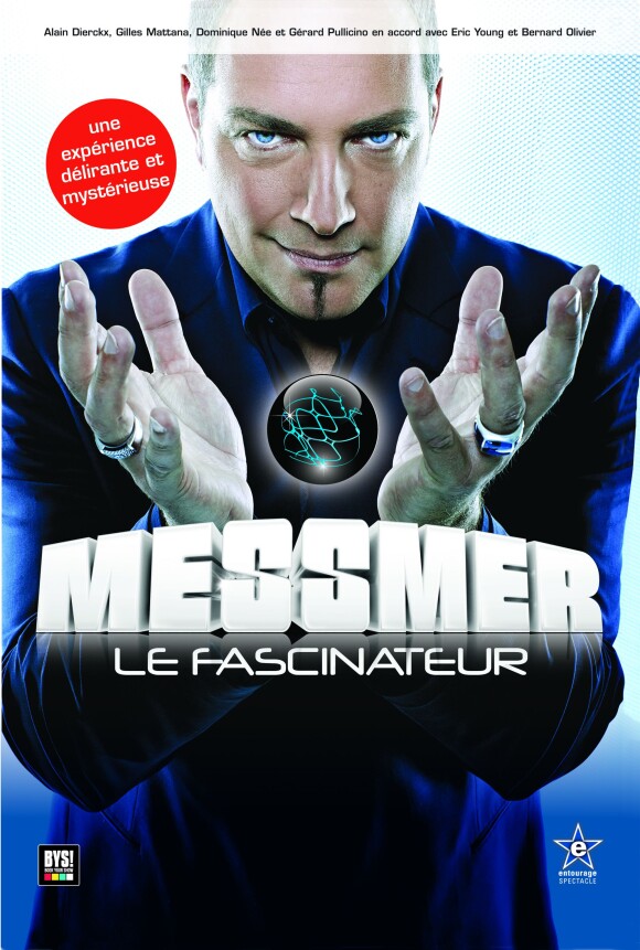 Messmer dans son spectacle Le fascinateur.