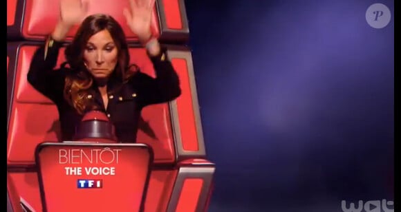 Zazie très enthousiaste ! - Les coachs tous sous le charme devant cette première voix masculine dévoilée, lors des auditions à l'aveugle de The Voice 4