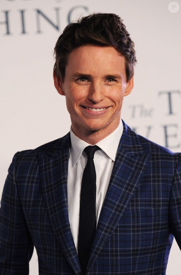 Eddie Redmayne - Première du film "The Theory of Everything" à Londres le 9 décembre 2014.