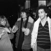 Daniel Balavoine, Michel Berger et France Gall à Paris le 14 novembre 1980.