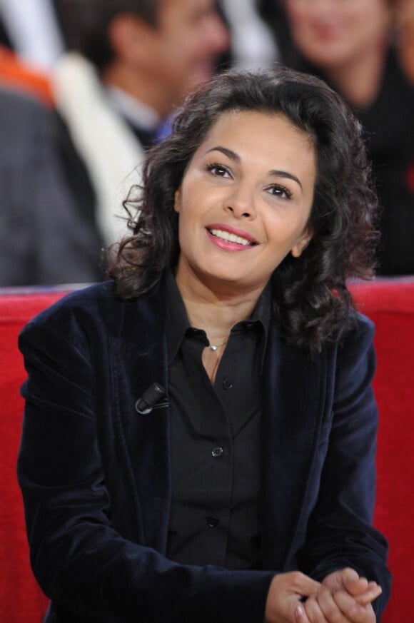 Saïda Jawad lors de l'enregistrement de l'émission Vivement Dimanche à Paris le 30 Octobre 2012.