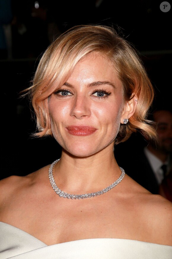 Sienna Miller à New York le 15 décembre 2014.