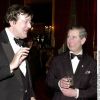 Stephen Fry et le prince Charles en 2001 à Londres