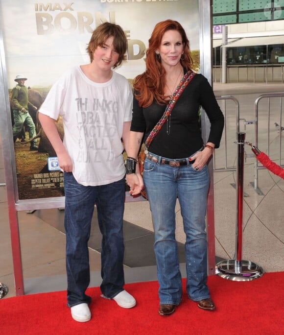 Melissa Gilbert et son fils Michael àLos Angeles, le 3 avril 2011.