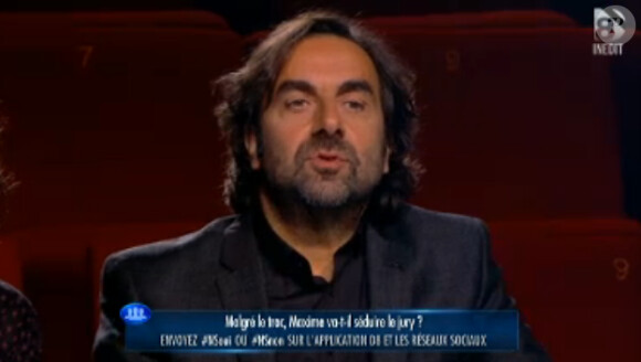 André Manoukian dans Nouvelle Star 2015 lors de l'épreuve du théâtre. Episode diffusé sur D8 le jeudi 8 janvier 2015.