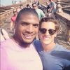 Michael Sam et Vito Cammisano - photo publiée sur le compte Instagram de Michael Sam le 9 septembre 2014