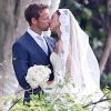 Exclusif - Le coureur automobile de Formule 1 anglais Jenson Button et Jessica Michibata se marient dans la stricte intimité à Maui à Hawaï, le 29 décembre 2014 entourés de leurs familles et de leurs amis.
