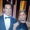 La cérémonie des Golden Globes 2015 : Jennifer Aniston et Benedict Cumberbatch ont remis les premiers prix. 
