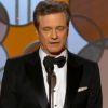 La cérémonie des Golden Globes 2015 : Colin Firth présente le film Imitation Game