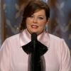La cérémonie des Golden Globes 2015 : Melissa McCarthy présente le film St. Vincent