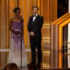 La cérémonie des Golden Globes 2015 : Lupita Nyong'o et Colin Farrell