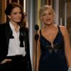 La cérémonie des Golden Globes 2015 : les présentatrices Tina Fey et Amy Poehler ont changé de tenue
