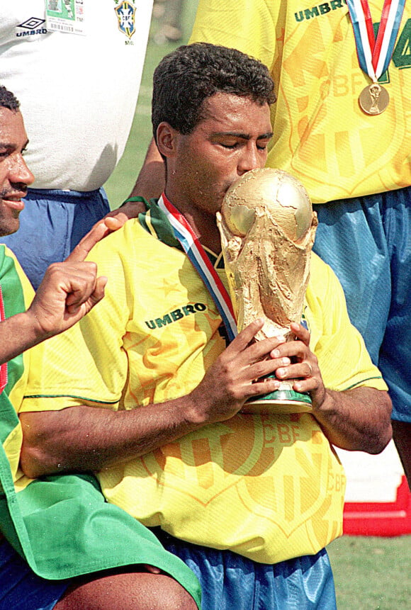 Romario lors de la Coupe du monde 1994 à Los Angeles, le 20 juillet 1994
