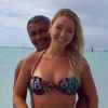 Romario (49 ans) et sa nouvelle compagne Dixie Pratt (19 ans) sur l'île d'Aruba - janvier 2015