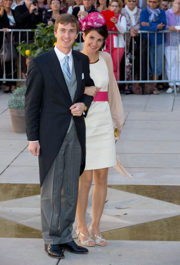 L'archiduc Christoph d'Autriche et l'archiduchesse Adélaïde au mariage du prince Felix de Luxembourg et de Claire Lademacher le 21 septembre 2013 à Saint-Maximin-la-Sainte-Baume. Le couple a accueilli le 22 décembre 2014 son premier enfant, l'archiduchesse Katarina.