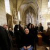 Philippe Streiff lors des obsèques de Jean-Pierre Beltoise à Saint-Vrain le 12 janvier 2015