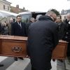 Les obsèques de Jean-Pierre Beltoise à Saint-Vrain le 12 janvier 2015