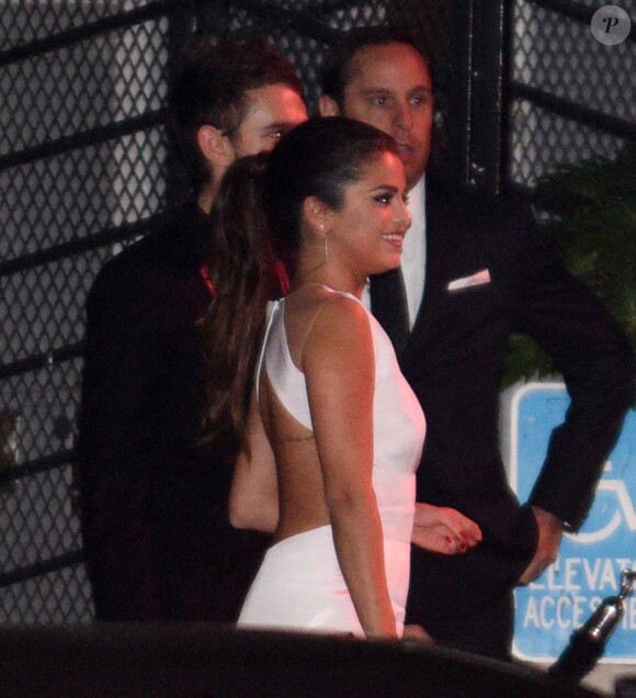 Selena Gomez et DJ Zedd, lors d'une soirée à Los Angeles après les Golden Globes, le11 juanvier 2015