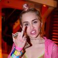  Miley Cyrus assiste &agrave; la soir&eacute;e Jeremy Scott et Moschino&nbsp;&agrave; l'h&ocirc;tel Thompson. Miami, le 4 d&eacute;cembre 2014. 
