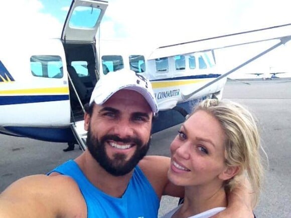 Jeremy Jackson et son épouse Loni Willison, quelques mois après leur mariage, novembre 2013.