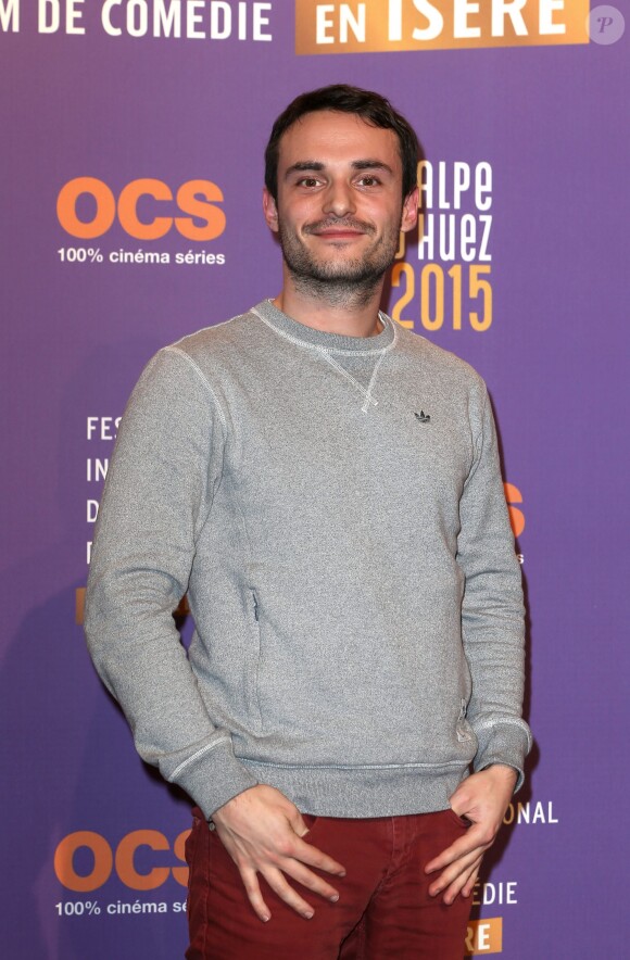 Jérôme Niel - Soirée d'ouverture du 18ème festival international du film de comédie de l'Alpe d'Huez, le 14 janvier 2015.