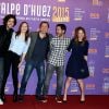 Max Boublil, Ana Girardot, Gad Elmaleh, Manu Payet, Sylvie Testud - Soirée d'ouverture du 18e festival international du film de comédie de l'Alpe d'Huez, le 14 janvier 2015.