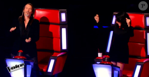 Florent Pagny dans The Voice 4, le samedi 17 janvier 2015, sur TF1
