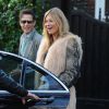 Kate Moss et son mari Jamie Hince quittent leur domicile. La top model fête aujourd'hui ses 41 ans. Le 16 janvier 2015