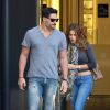 Les fiancés Sofia Vergara et Joe Manganiello sortent de chez Saks Fifth Avenue, à Los Angeles, le 17 janvier 2015