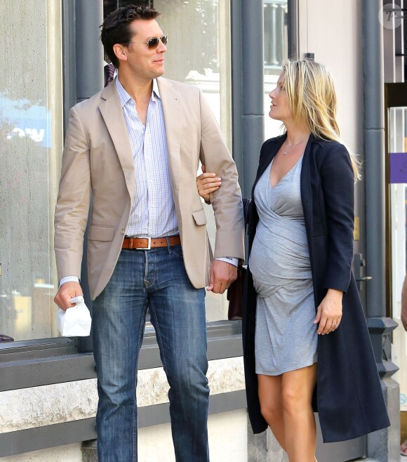 Ali Larter et son époux, Hayes MacArthur, à Los Angeles le 6 octobre 2014.