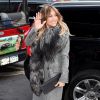 Jennifer Lopez arrive sur le plateau de Good Morning America le 19 janvier 2015 