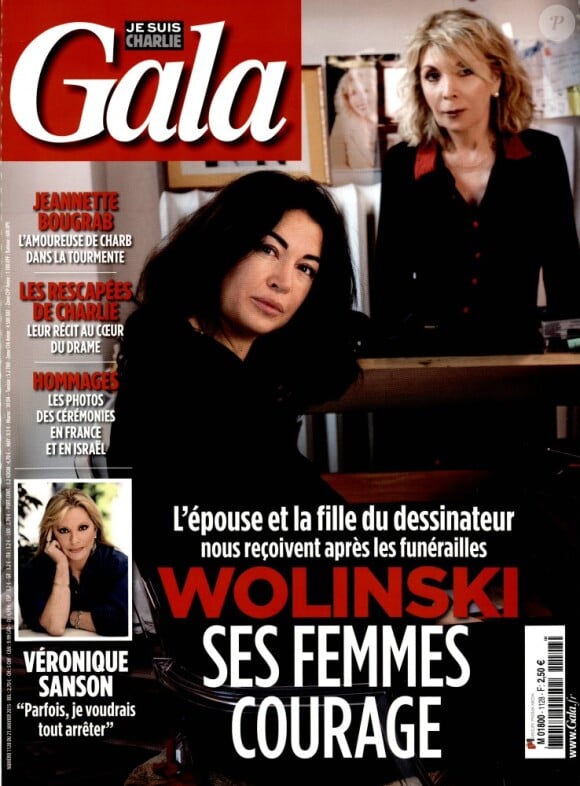 Le magazine "Gala" du 20 janvier 2015.