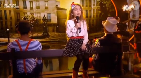 Erza - Demi-finale de "La France a un incroyable talent 2015" sur M6. Le 20 janvier 2015.