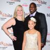 Jillian Estell et ses parents à la première de "Black or White" à Los Angeles le 20 janvier 2015.