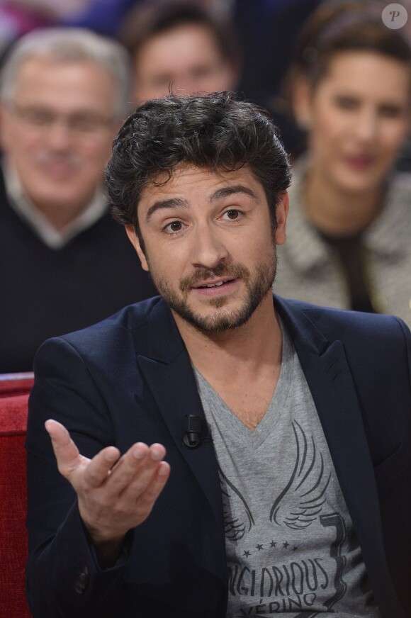 Vérino (Olivier Balestriero) - Enregistrement de l'émission "Vivement Dimanche" à Paris le 21 janvier 2015. L'émission sera diffusée le 25 janvier.