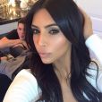  Kim Kardashian (et son maquilleur Mario Dedivanovic). Le 16 janvier 2015. 